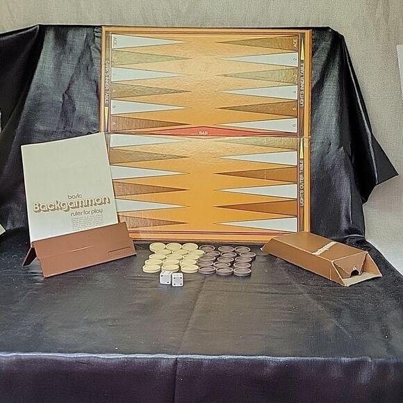 Vintage 1973 Backgammon Board Game By Whitman - Picture 2 of 8